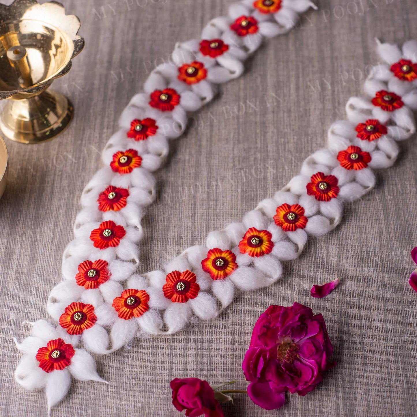 15INCH Organic Cotton Garland/Mala