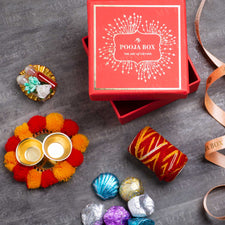 Scarlet Bhai Dooj Petite Box with Chocolate