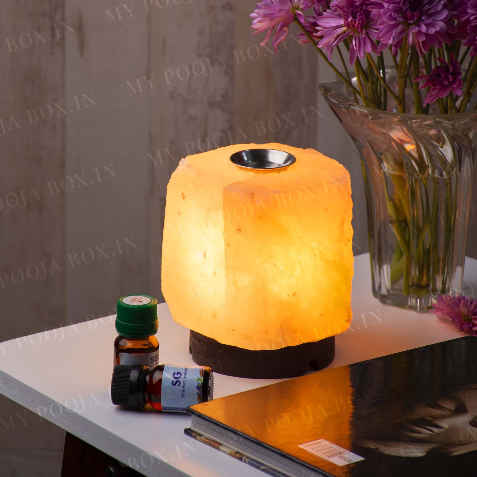 Himalayan Pink Salt Naturally Carved Electric Aroma Diffuser