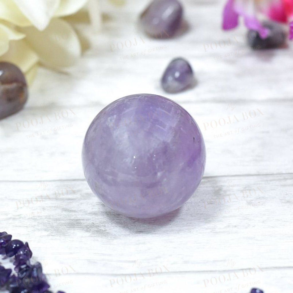 Amethyst Brazilian Natural Ball