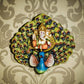 Handcrafted Ganesha & Peacock Showpiece Home Decor