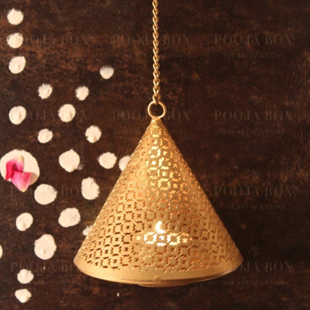 Handcrafted Makhruti Hanging T-light Holder