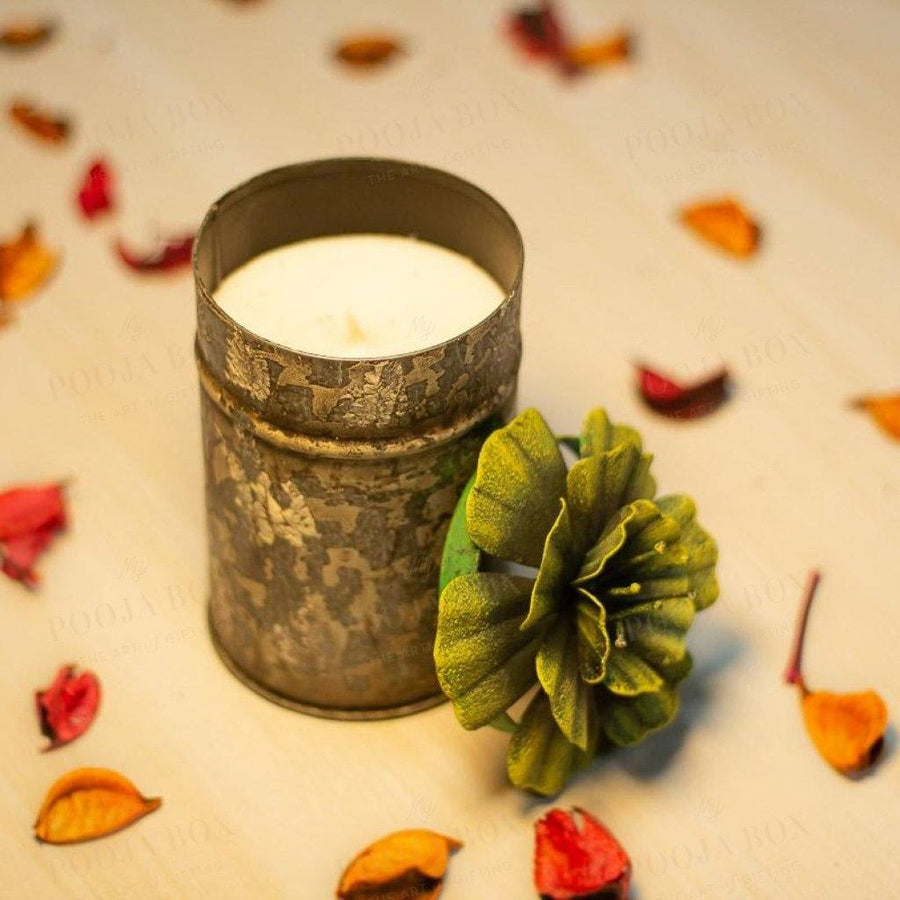 Buy Dried Flower Candles Online In India -  India